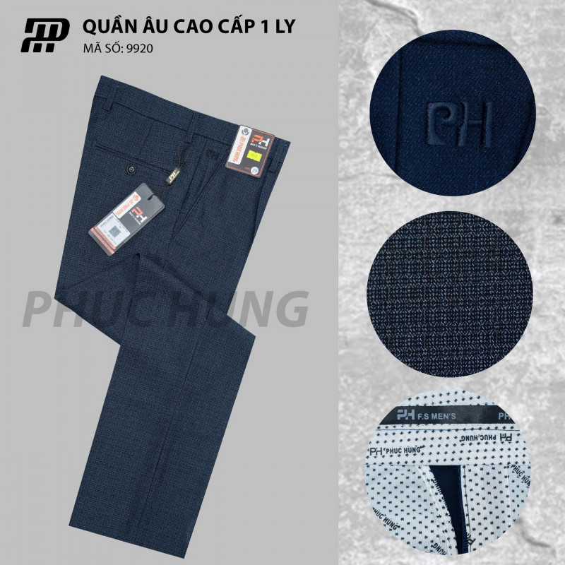 Quần âu nam câo cấp 1 ly